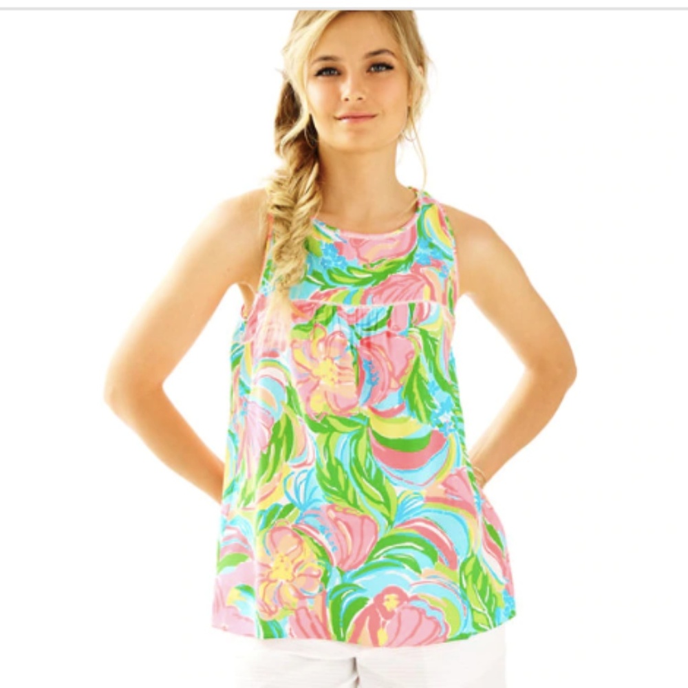 Lilly Pulitzer Flutter Top - Printed